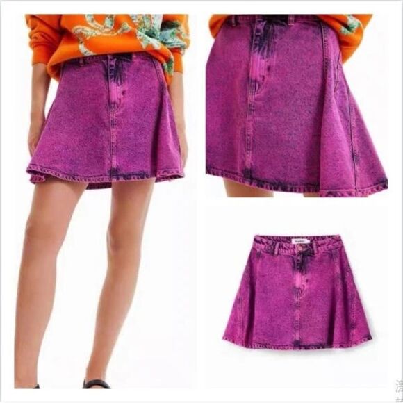 🔥DESIGUAL
Denim skirts sizes available large and xlarge pick your size New - Picture 2 of 7
